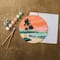Sunset Beach Paint-by-Number Round Plywood Surface Kit by Artist's Loft®